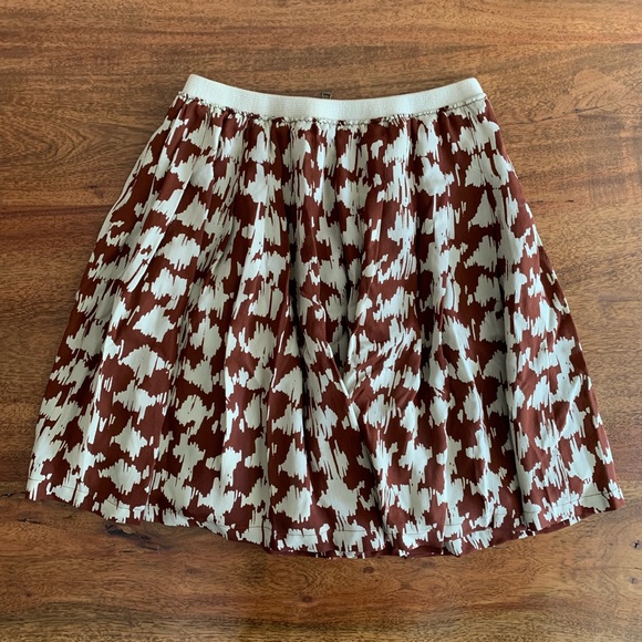 Burberry Brit Silk Brown Skirt - Picture 3 of 7